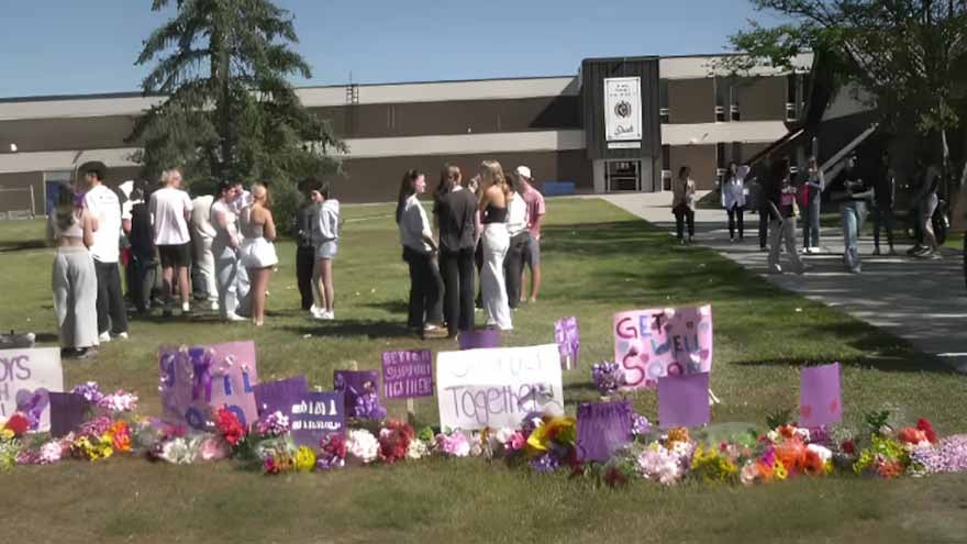 Ten dead after woman opens fire at high school in Canada