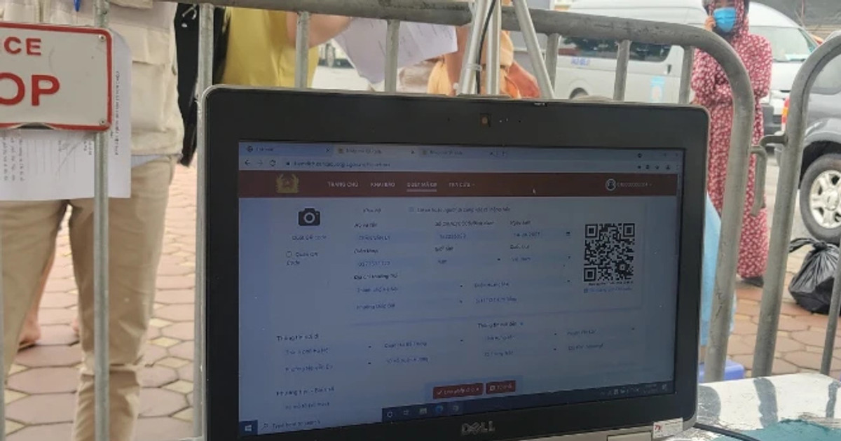 Camera quét QR Code tại 67 chốt kiểm dịch vào Hà Nội
