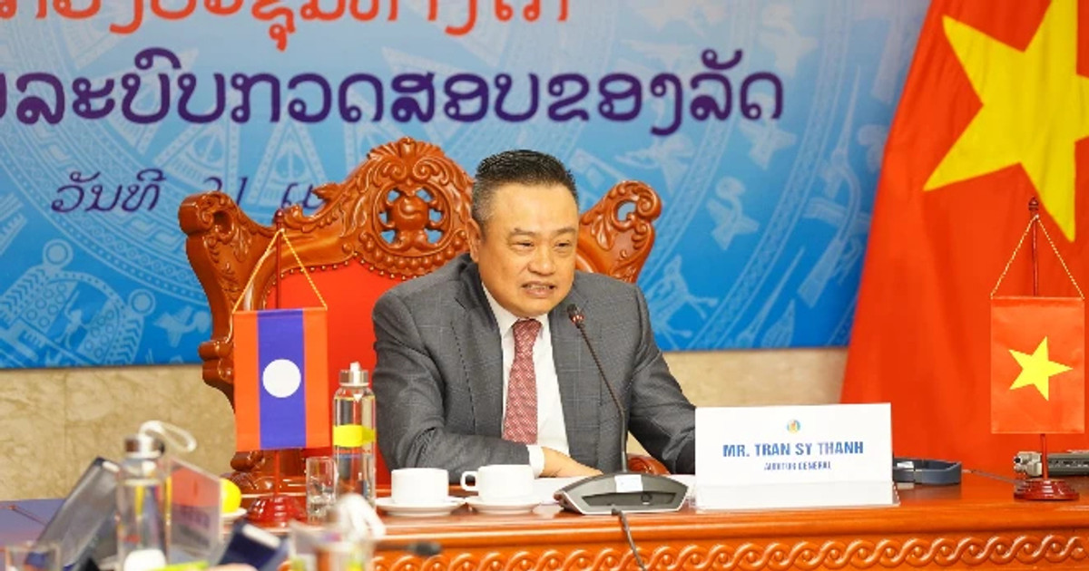 KTNN Việt Nam và KTNN Lào chia sẻ kinh nghiệm về hệ thống kiểm toán công