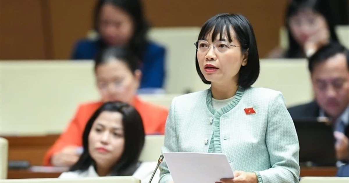 ĐBQH Nguyễn Thị Việt Nga (Hải Dương): Vẫn còn tư duy dàn trải, thiếu ...