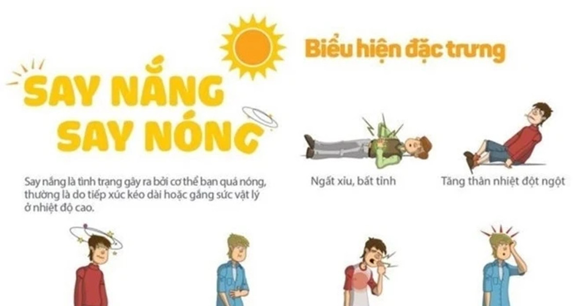 Các biện pháp phòng ngừa say nóng, say nắng