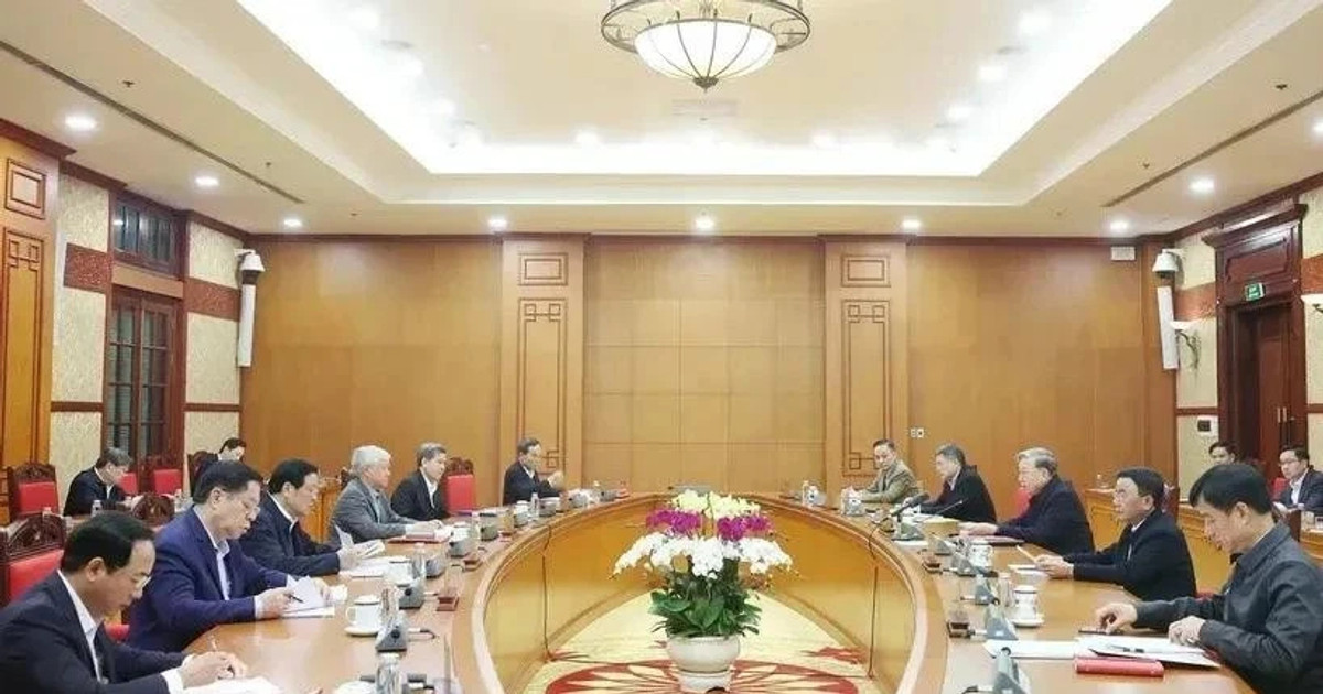 Politburo, Secretariat's conclusion on tasks for political system ...