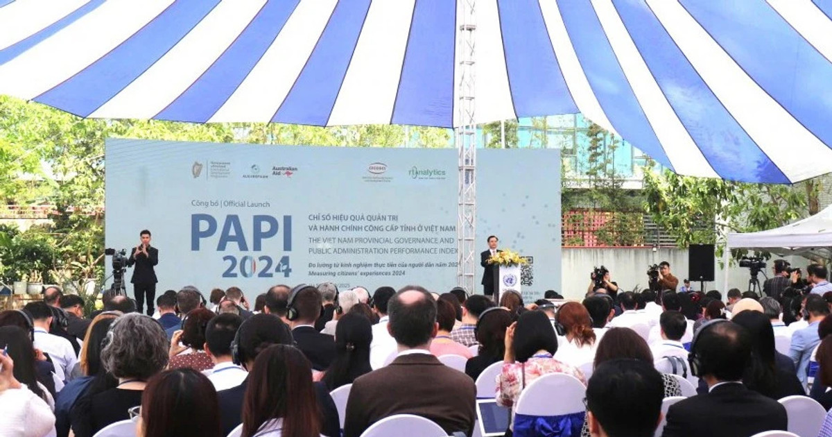 PAPI 2024: Người dân hài lòng hơn về hiệu quả quản trị và hành chính công