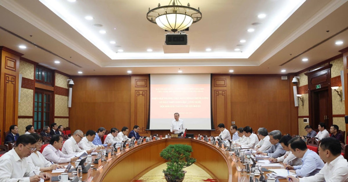 Tổng Bí thư Tô Lâm: Danh mục công nghệ chiến lược phải giải quyết các bài toán lớn của đất nước