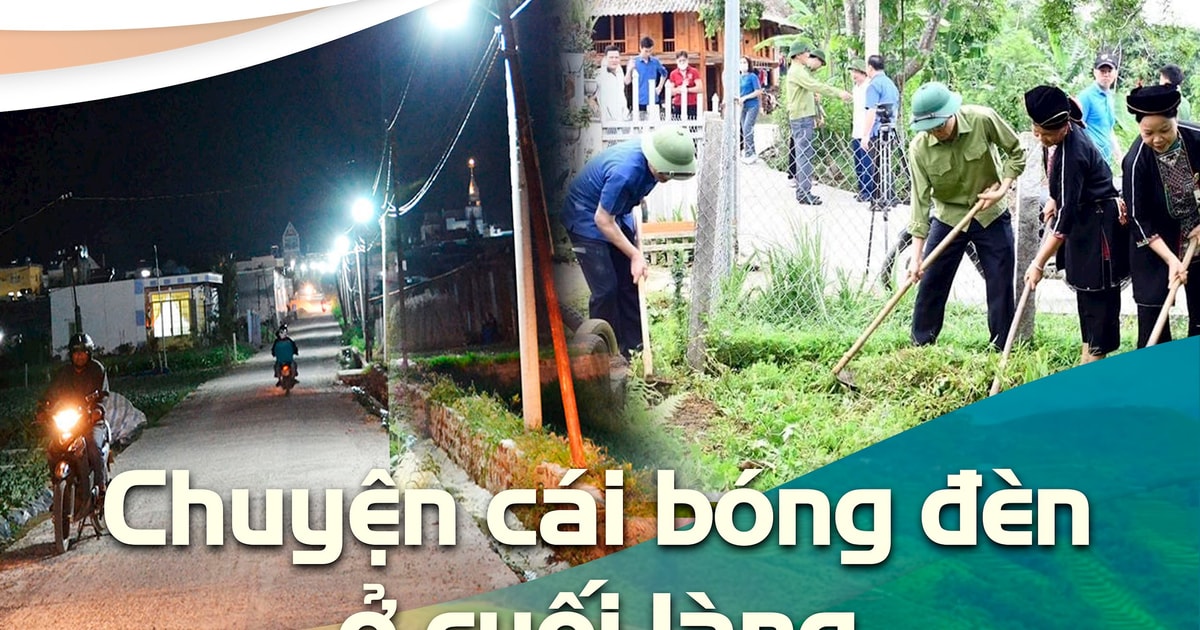 Chuyện cái bóng đèn ở cuối làng
