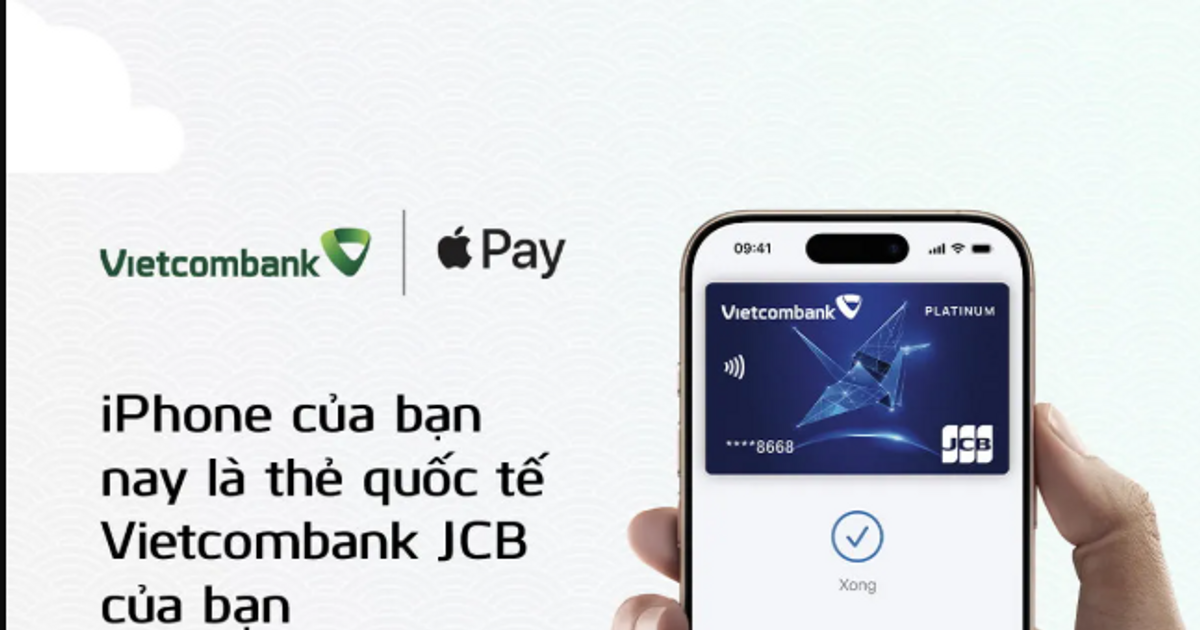 Vietcombank giới thiệu Apple Pay đến chủ thẻ quốc tế Vietcombank JCB