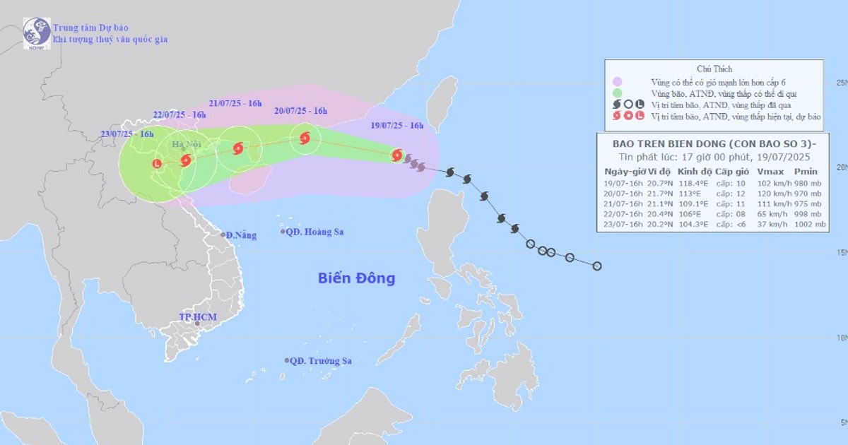 Thủ tướng yêu cầu tập trung ứng phó với cơn bão số 3