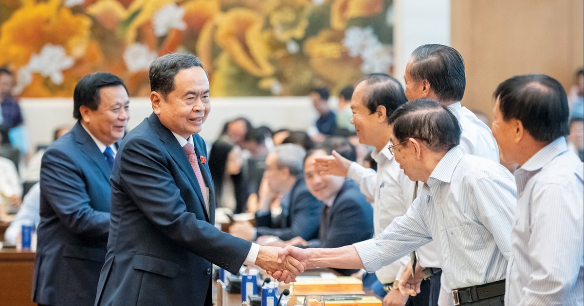 Chủ tịch Quốc hội Trần Thanh Mẫn chủ trì Hội thảo khoa học cấp quốc gia "Quốc hội Việt Nam - 80 năm hình thành và phát triển"