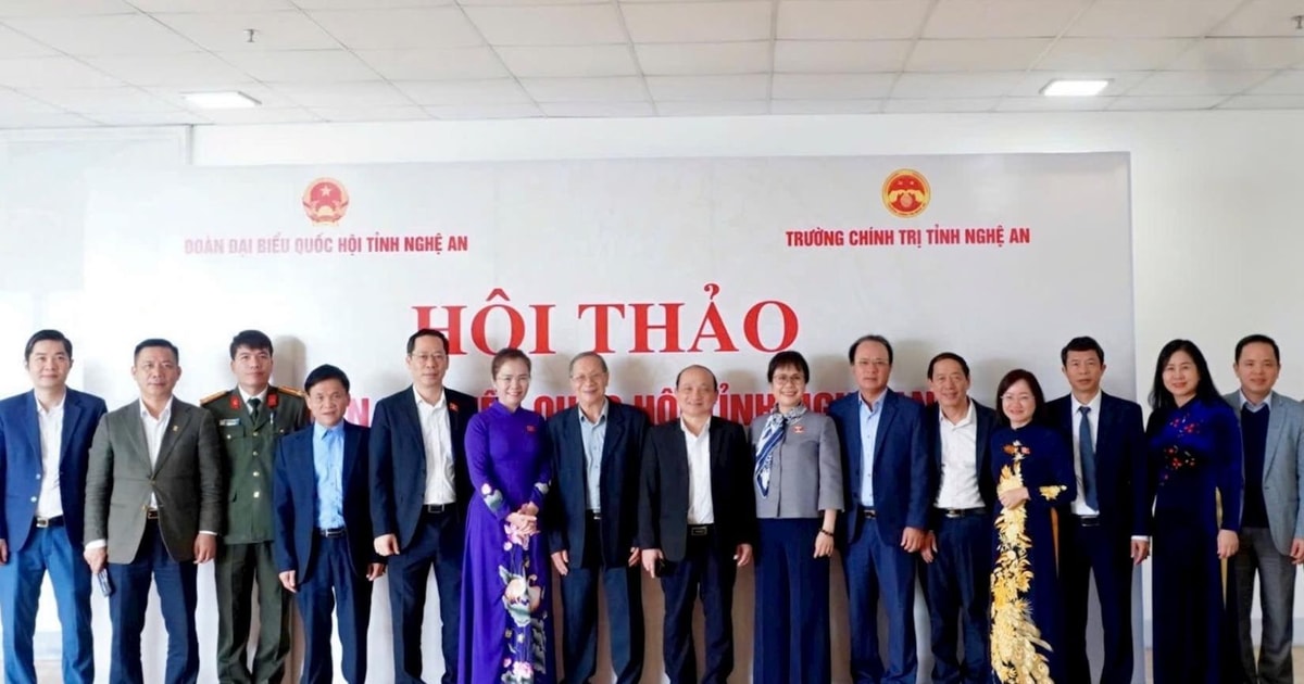 Đoàn ĐBQH tỉnh Nghệ An - 80 năm đồng hành cùng đất nước: Trí tuệ, gần dân, hành động vì dân