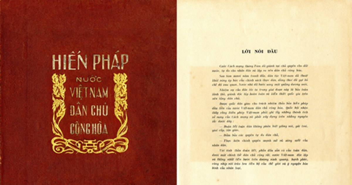 Kỷ niệm 80 năm Quốc hội Việt Nam: Dấu ấn lịch sử của bản Hiến pháp đầu tiên