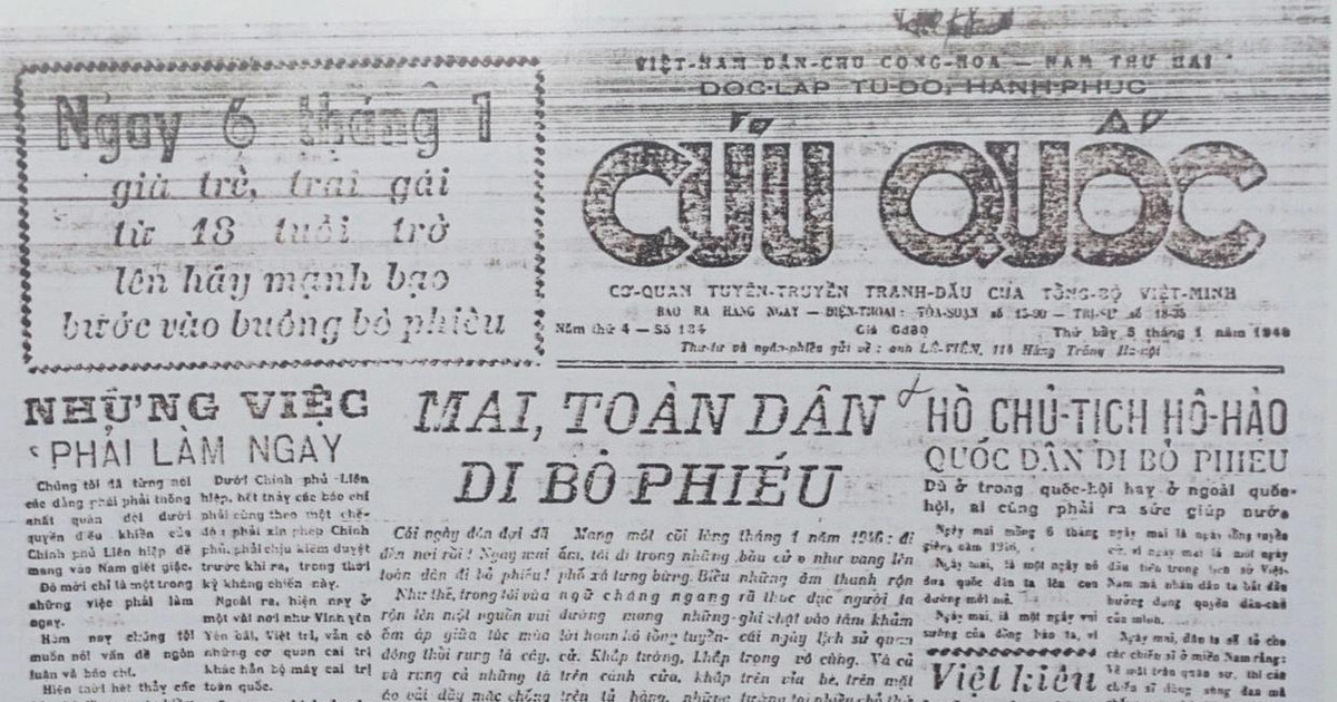 Ngày hội lớn của toàn thể nhân dân Việt Nam