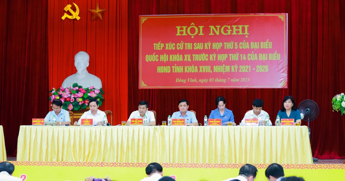 Giám sát giải quyết kiến nghị cử tri: Thước đo trách nhiệm của đại biểu Quốc hội