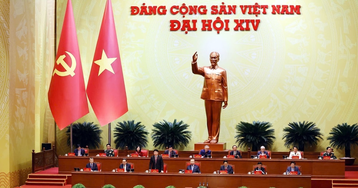 Đại hội XIV của Đảng thảo luận tại hội trường