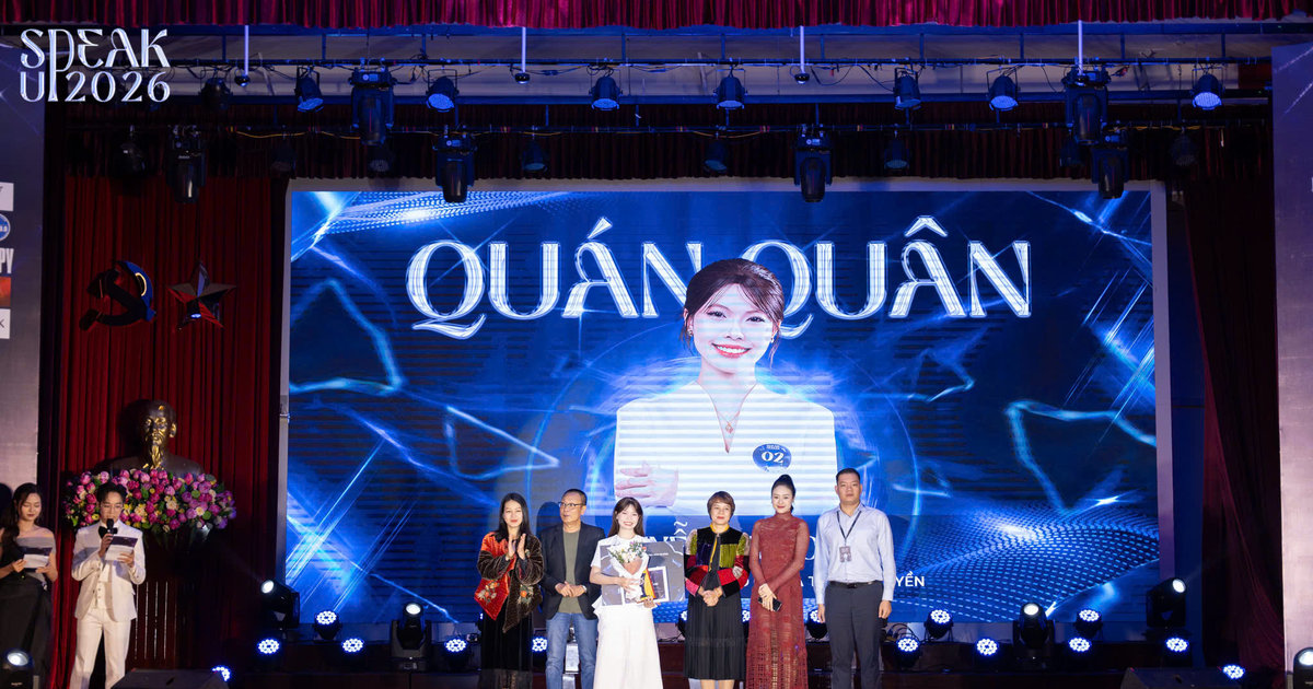 Lộ diện Quán quân cuộc thi SPEAK UP 2026