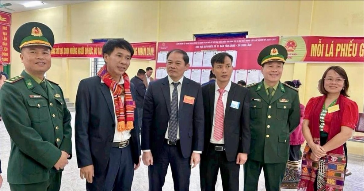 Nghệ An: 100% cử tri tại 13 bản vùng biên Sơn Lâm hoàn thành bỏ phiếu