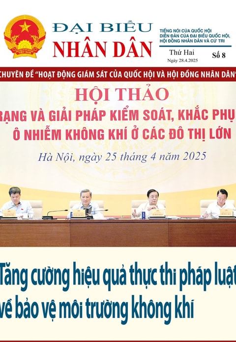 Ấn phẩm số 8.2025 Giám sát của Quốc hội và Hội đồng nhân dân