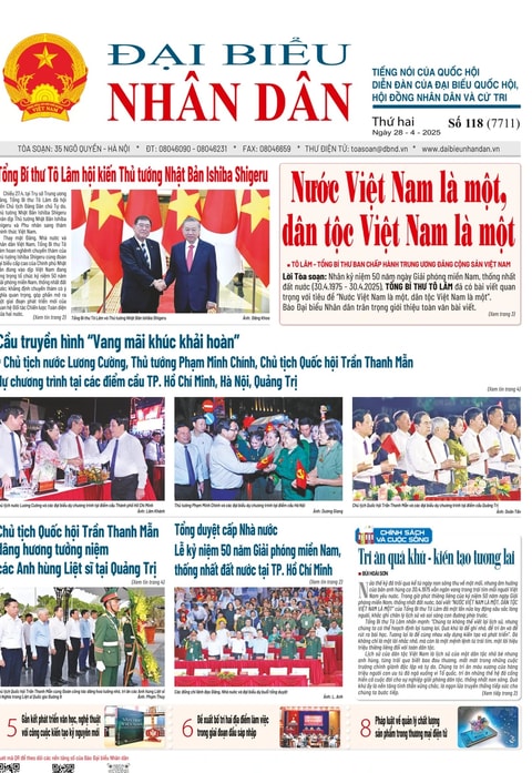 ĐBND - Số báo 118 ngày 28/04/2025