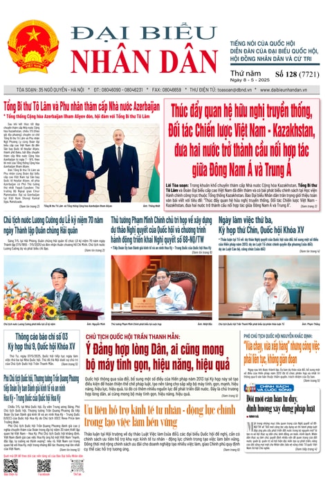ĐBND - Số báo 128 ngày 08/05/2025