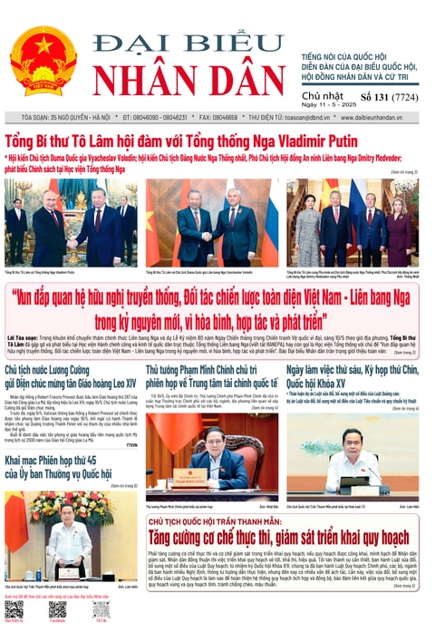 ĐBND - Số báo 131 ngày 11/05/2025