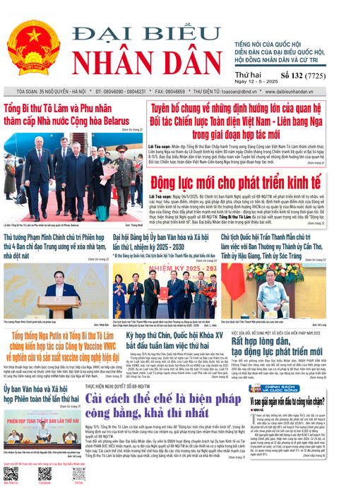 ĐBND - Số báo 132 ngày 12/06/2025