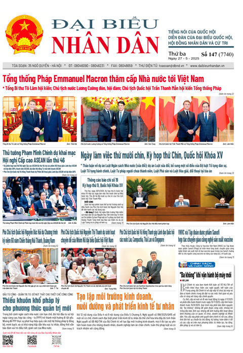 ĐBND - Số báo 147 ngày 27/05/2025