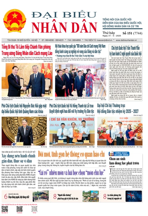 ĐBND - Số báo 151 ngày 31/05/2025