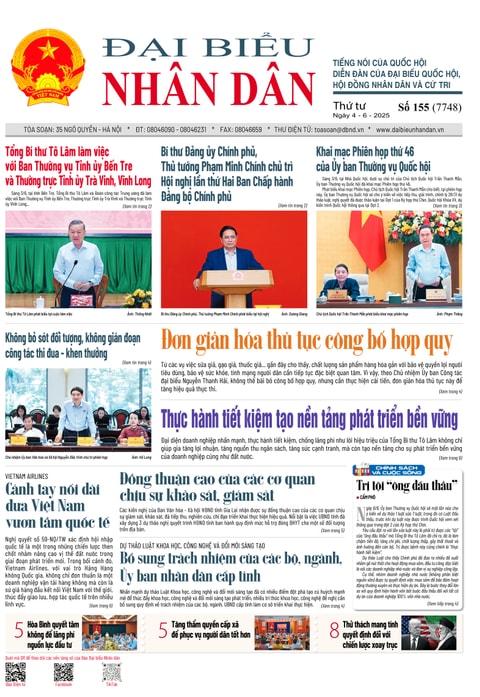 ĐBND - Số báo 155 ngày 4/06/2025