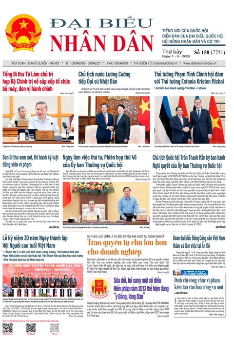 ĐBND - Số báo 158 ngày 7/06/2025