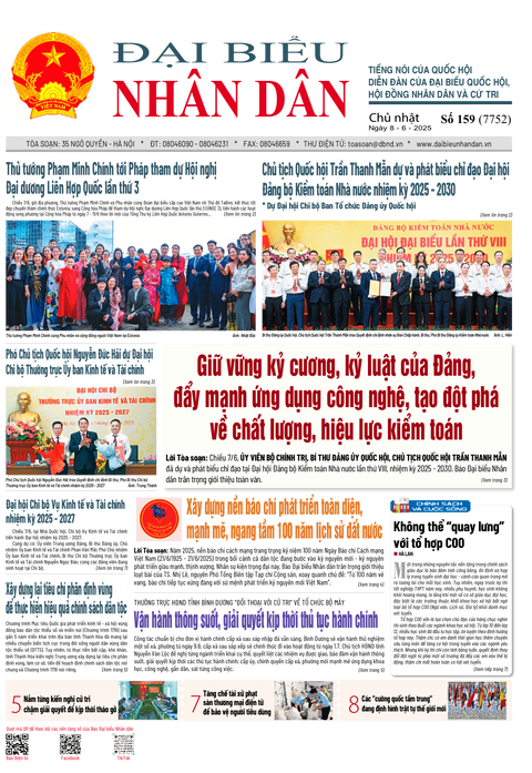 ĐBND - Số báo 159 ngày 8/06/2025