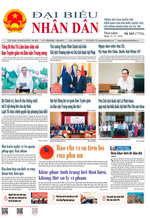 ĐBND - Số báo 163 ngày 12/06/2025
