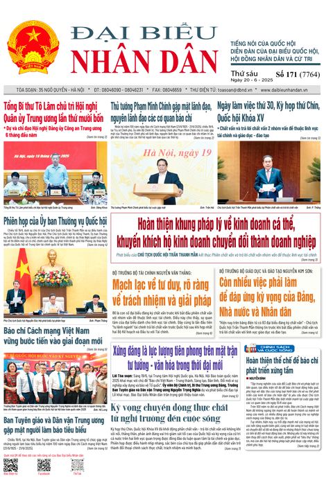 ĐBND - Số báo 171 ngày 20/06/2025