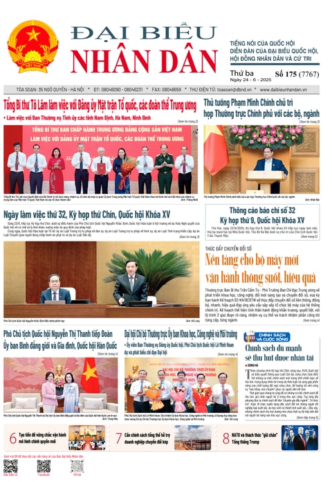 ĐBND - Số báo 175 ngày 24/06/2025 