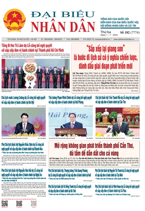  ĐBND - Số báo 182 ngày 01/07/2025 