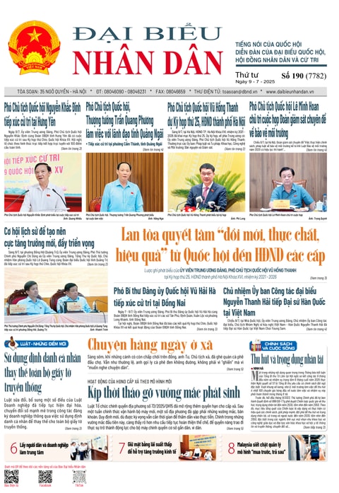 ĐBND - Số báo 190 ngày 09/07/2025