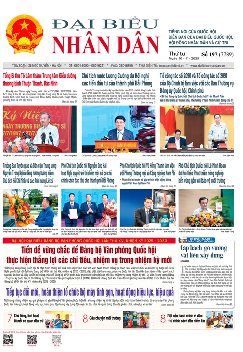 ĐBND - Số báo 197 ngày 16/07/2025	