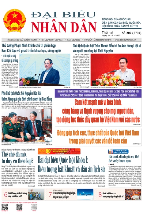 ĐBND - Số báo 202 ngày 21/07/2025