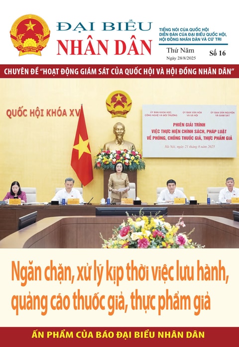 Số 16 Chuyên đề "Hoạt động giám sát của Quốc hội và Hội đồng Nhân dân"