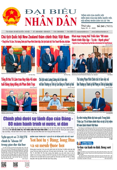  ĐBND - Số báo 241 ngày 29/08/2025 
