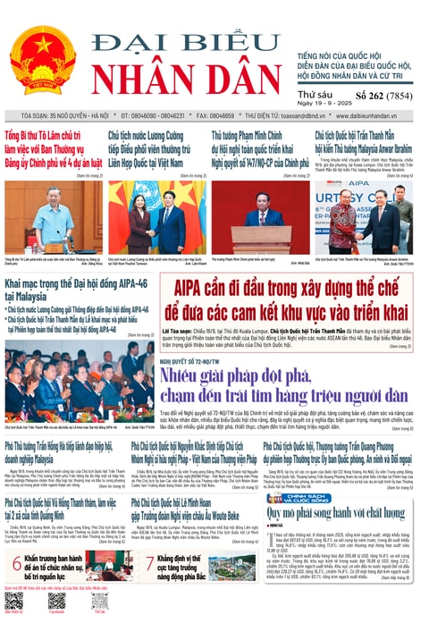 ĐBND - Số báo 262 ngày 19/09/2025 