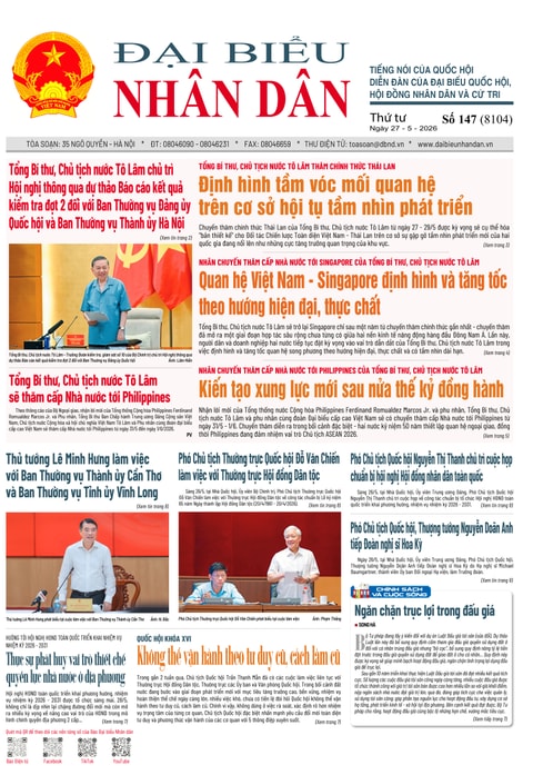  ĐBND - Số báo 147 ngày 27/5/2026 