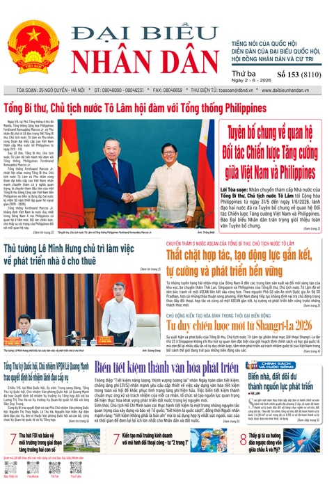  ĐBND - Số báo 153 ngày 2/6/2026 