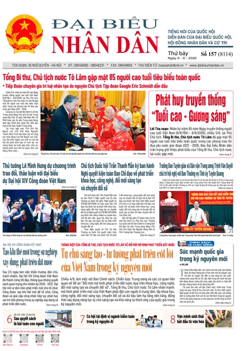  ĐBND - Số báo 157 ngày 6/6/2026 