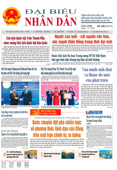  ĐBND - Số báo 158 ngày 7/6/2026 