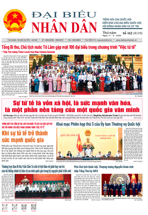 ĐBND - Số báo 162 ngày 11/6/2026