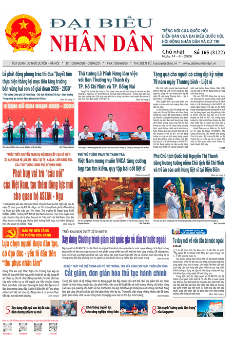 ĐBND - Số báo 165 ngày 14/6/2026