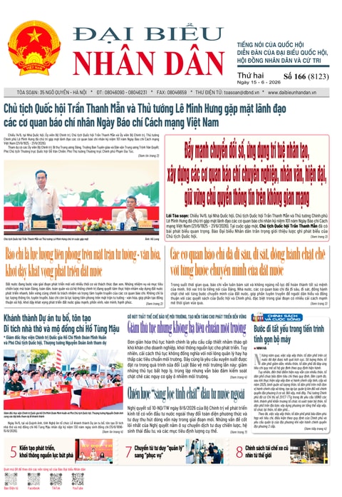  ĐBND - Số báo 166 ngày 15/6/2026 