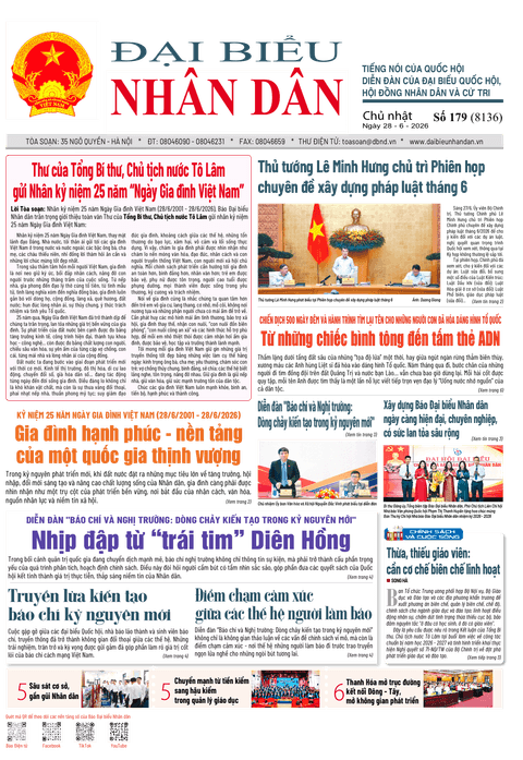 ĐBND - Số báo 179 ngày 28/6/2026
