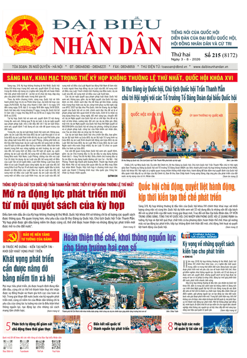 ĐBND - Số báo 215 ngày 3/8/2026
