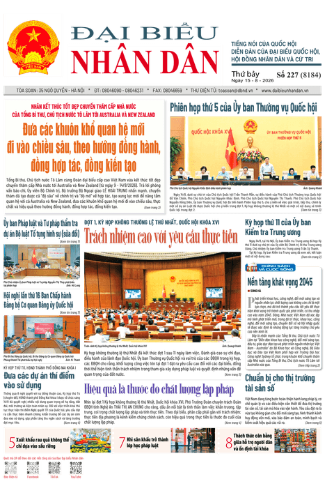 ĐBND - Số báo 227 ngày 15/8/2026