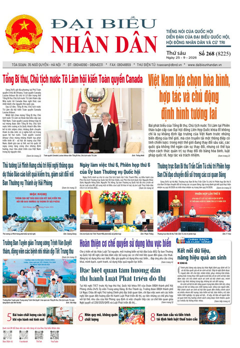ĐBND - Số báo 268 ngày 25/9/2026